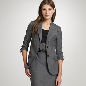 J. Crew Charcoal Gray Blazer